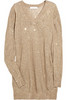 Sequin-embellished cotton-blend dress by Stella McCartney