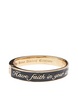 Disney Couture 'Have Faith In Your Dreams' Enamel Bangle