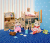 SYLVANIAN FAMILIES. НАБОР " ПОЛОСАТЫЕ КОТЯТА В ДЕТСКОЙ КОМНАТЕ"