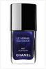 chanel le vernis blue satin