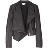 Droid Leather Drape Jacket by Helmut Lang