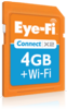 SD card with Wi-Fi auto sync