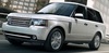 Автомобиль Range Rover белый