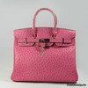 Birkin из кожи страуса