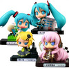 SEGA Vocaloid Mini Big Head Snow Miku Hatsune Figure