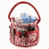 Stuff Bucket Tote - Red Raspberry Swirl by Neatnix