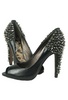 Sam Edelman Lorissa Stud Detail Peep Toe Heeled Court