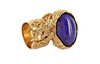 YSL YVES SAINT LAURENT ARTY OVAL RING