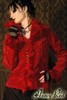 DEVIL'S SYMPHONY RED FAUX FUR COAT