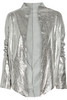 Bess' metallic leather jacket