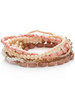 Accessorize 10 x Elastic Brown Bracelets