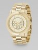 Michael Kors Oversized Chronograph Watch (Goldtone)