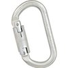 Hard Steel Modified D Key Screw Gate Carabiner