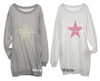 Korean Fashion Star Print Cute Loose T-shirts Top