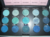 MAC Blue and Teal Eyeshadow