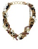 Fallon Mixed Deadly Bead Choker Necklace