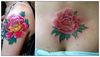 peony flower tattoo