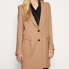 Simple Wool or Cashmere Beige Coat