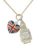 BIG BEN CLUSTER PENDANT NECKLACE