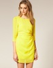 ASOS Shift Dress with Ruched Waist