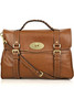 Oversized Alexa leather bag