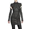 Gareth Pugh PVC INSERT ON VISCOSE JERSEY DRESS