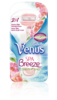 бритва Venus Spa Breeze и крем для бритья Satin Care