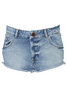 MOTO DENIM HOTPANTS