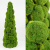 26" Moss Topiary Cone Christmas Tree