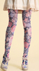 floral tights