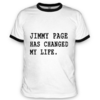 Футболка "Jimmy Page has changed my life"