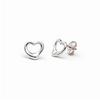 TIFFANY OPEN HEART EARRINGS