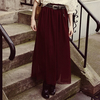 american apparel 'port' chiffon full length skirt