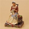 One Stitch At A Time-Williamsburg Milliner Figurine