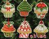 Christmas Cupcake Ornaments