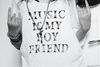 Футболка Music is my boyfriend