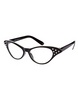 ASOS Cat Eye Diamante Detail Geeky Specs