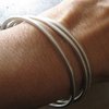 Silver bangle bracelet (numerous)