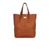 River Island beige leather tote bag