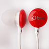 Наушники Breo Candy Drop Noise Reducing Earphones Red