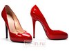 red shoes