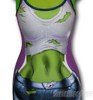 She Hulk Junior Womens Cami and Panty Set