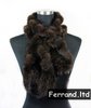 Knitted mink scarf ebay