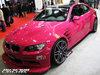 Crazy hot pink BMW 745Li