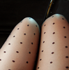 Polka dot tights