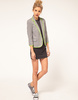 ASOS Boyfriend Blazer With Fluro Trim