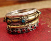 Retro ring value 4 Piece Set