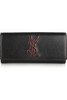 Yves Saint Laurent | Belle Du Jour leather wallet | NET-A-PORTER.COM