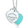 Return to Tiffany™ double heart tag pendant