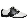 Girls Saddle Shoes B&W